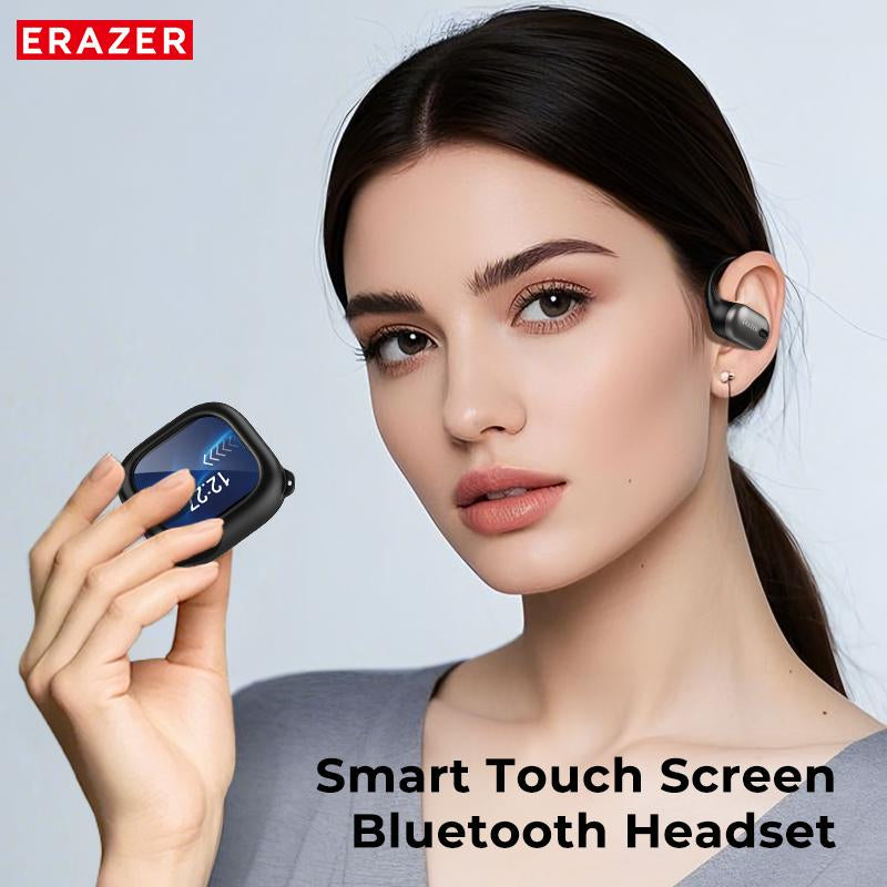 ERAZER XF38 OWS Wireless Bluetooth Earbuds with Hi-Fi Sound Quality for Gaming, Travel, and Sports - Remote Control and Built-In Microphone