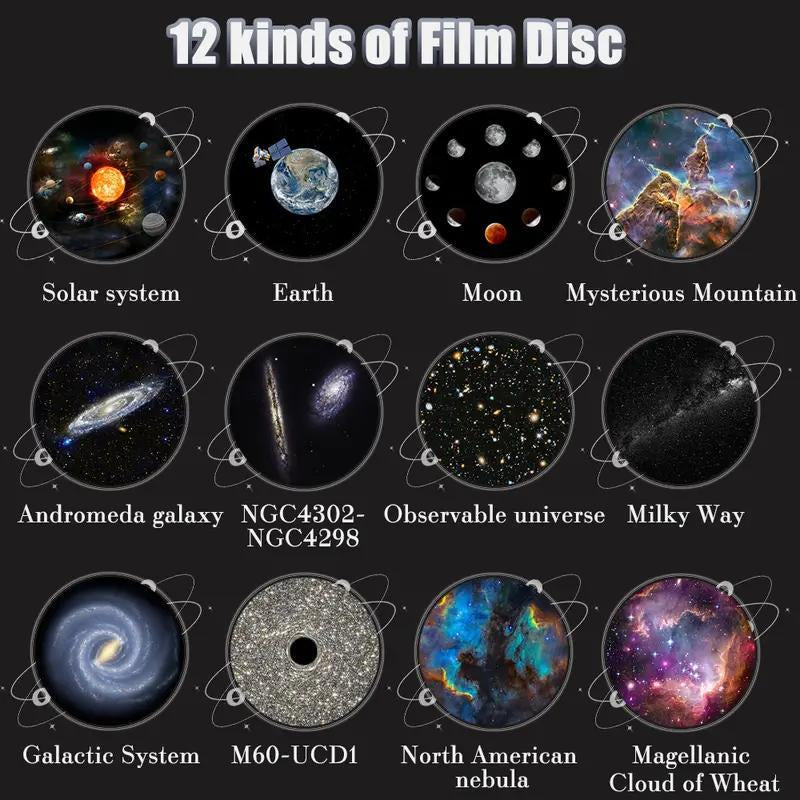 Star Projection LED Light with Globe Design - Portable Planetarium Galaxy Projector for Bedroom and Home Décor, Ideal Summer Gift for Barracks Room Transformation