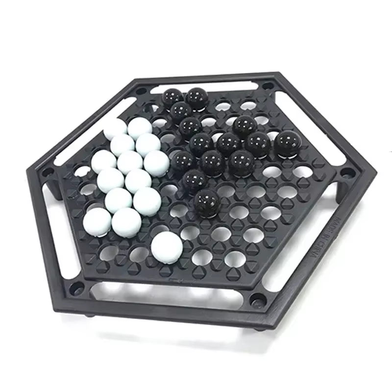 Table Games Abalone Family Board Game Intellectual Development Desktop Party Home Marble Strategy Game for Children Kids