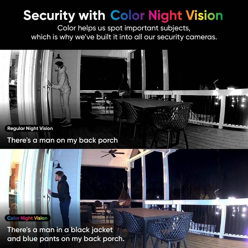 Wyze Cam OG Telephoto - Long-Distance Wired Home Security Camera for Indoor/Outdoor Use with Color Night Vision and 3x Optical Zoom